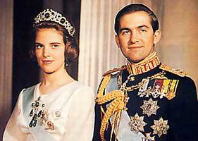King Constantine and Queen Anna Marie