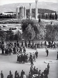 Funeral of Dekembriani Victims in Athens 1944