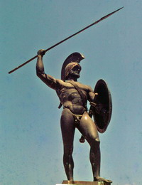 Leonidas Memorial in Thermopalae