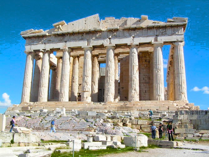 Parthenon in Athens