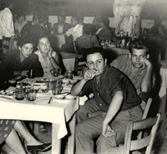 Manos Hadjidakis in the bouzoukia clubs in the early forties