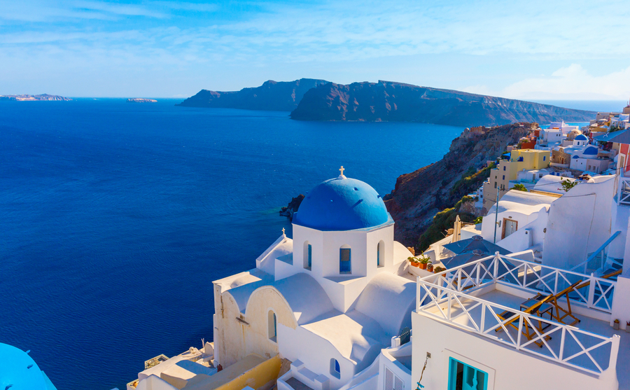 Santorini Volcano